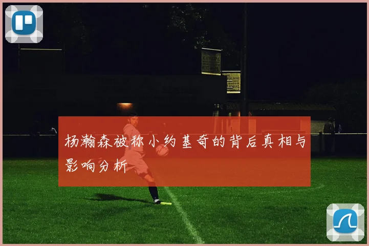杨瀚森被称小约基奇的背后真相与影响分析
